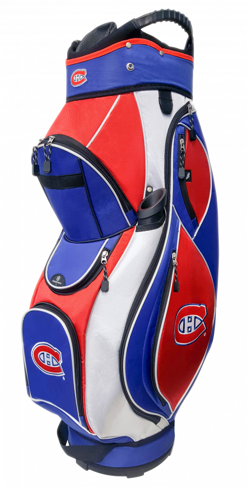 Montreal Canadiens Cart Golf Bag - Montreal (508x1000), Png Download
