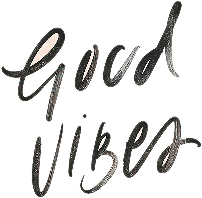 Goodvibes Good Vibes Things Words Text Quote Blackandwh - Notebook Journal Dot-grid, Graph, Lined, Blank No Lined (704x690), Png Download