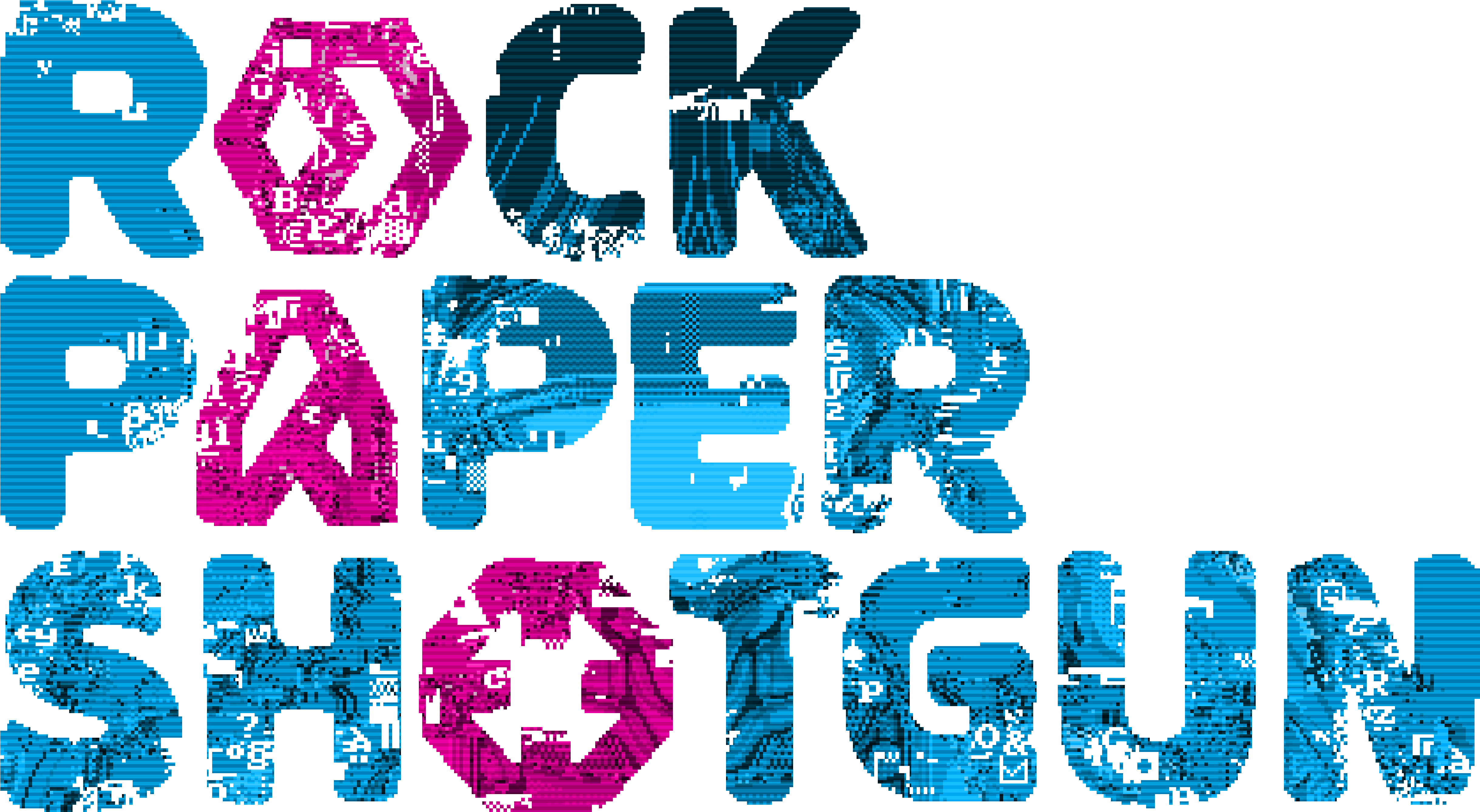 Rock Paper Shotgun - Rock Paper Shotgun Logo (5235x2908), Png Download