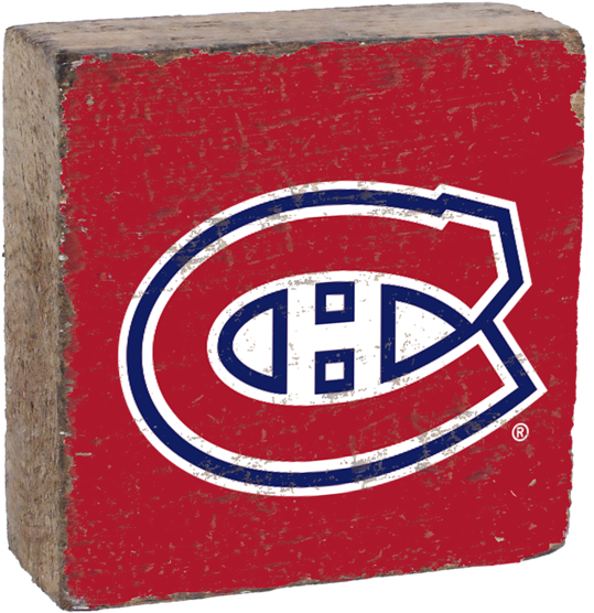 Montreal Canadiens Rustic Block - Canadiens Vs Golden Knights (600x600), Png Download