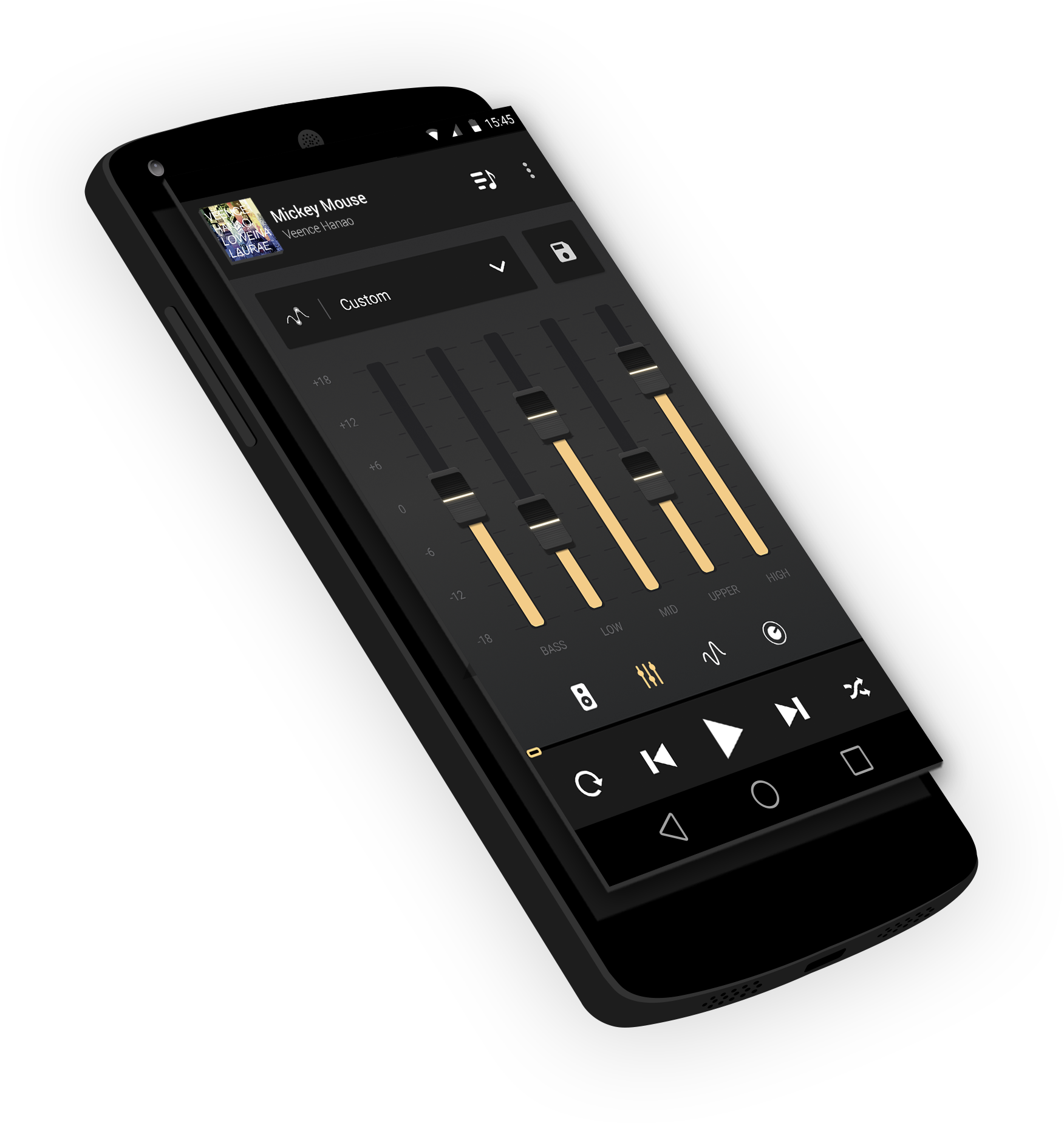 Enjoy All Features Of A Music Player Combined With - Equalizerplus (1752x1849), Png Download