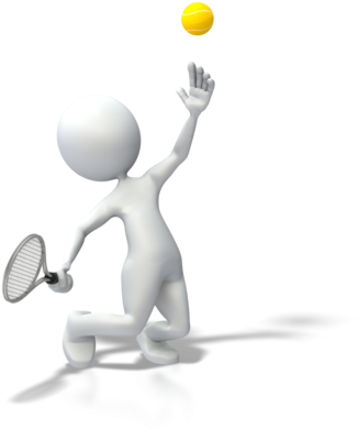 Tennis Mannetjes (400x400), Png Download