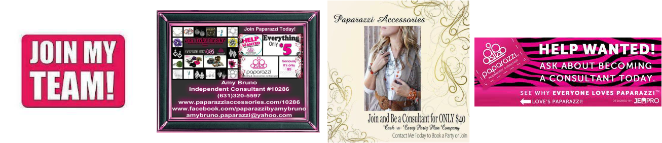 As A Paparazzi Consultant, You Simply Sell $5 Accessories - Flyer (1306x282), Png Download