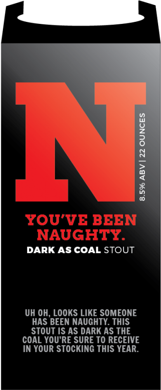 Naughty Or Nice Hang Tag - Poster (406x800), Png Download