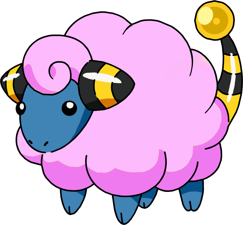 179 Mareep Os Shiny - Mareep Shiny (798x741), Png Download