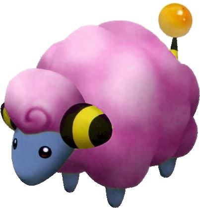 179 Mareep Pc Shiny - Pokémon Colosseum (437x426), Png Download