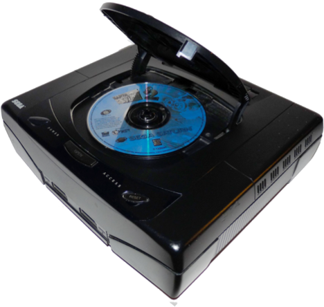 The Original Sega Saturn - Sega Saturn (468x444), Png Download