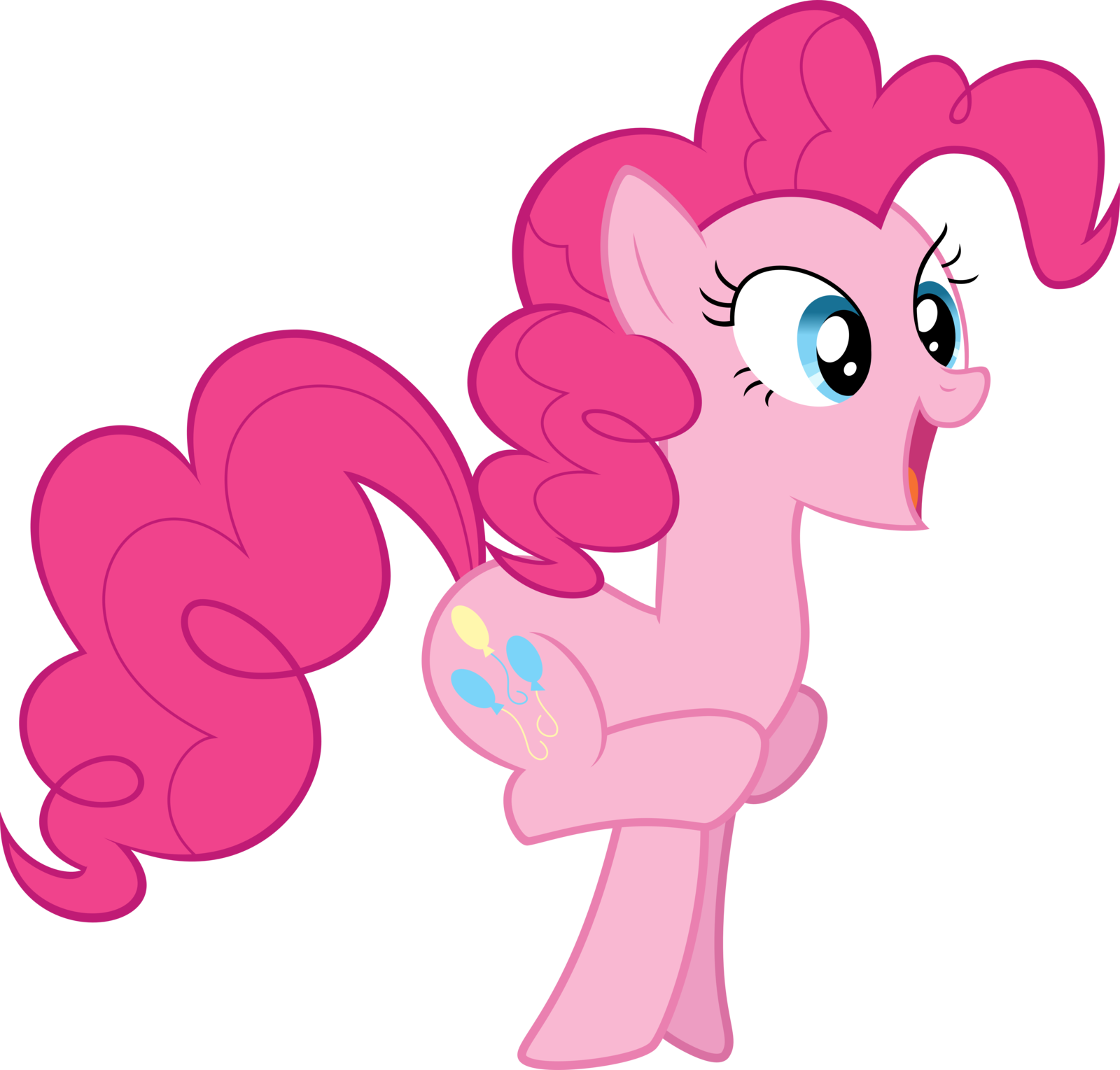 Is That The Movie With Tim Allen - Mlp Pinkie Pie Happy (1600x1529), Png Download