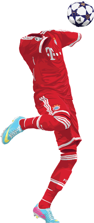 Bayern Munich 2013/14 Champions League Winners - Bayern Munich Squad Png (630x819), Png Download