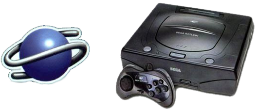 Sega Saturn (600x225), Png Download