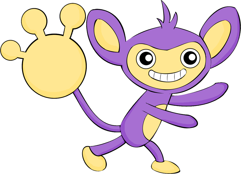 Aipom Pokemon (800x577), Png Download