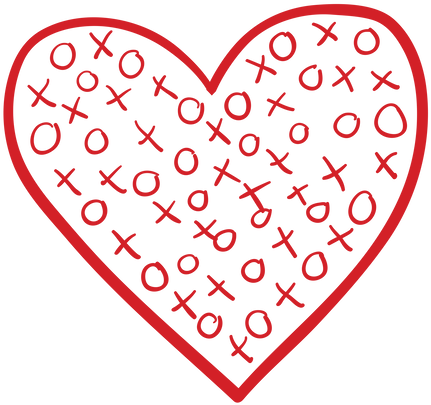 View Out Work - Heart (432x444), Png Download