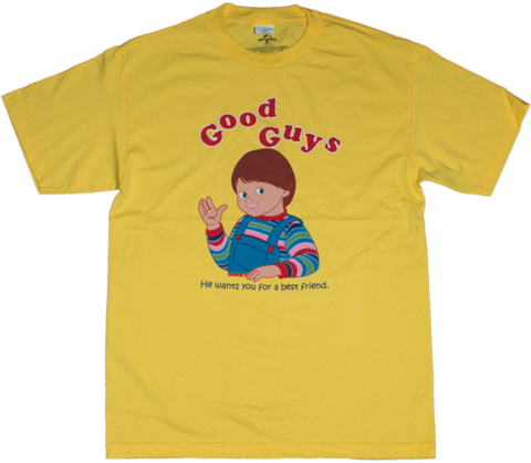 Good Guys Male T-shirt S - Child's Play 2 (480x419), Png Download