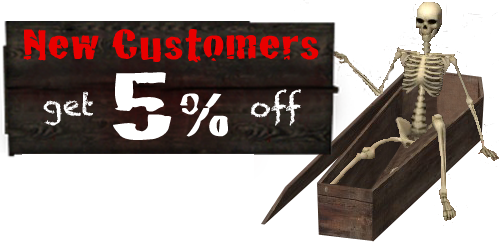 New Customers Get 5% Off - Ytc Summit 5993 Skull Shift Knob W (499x242), Png Download