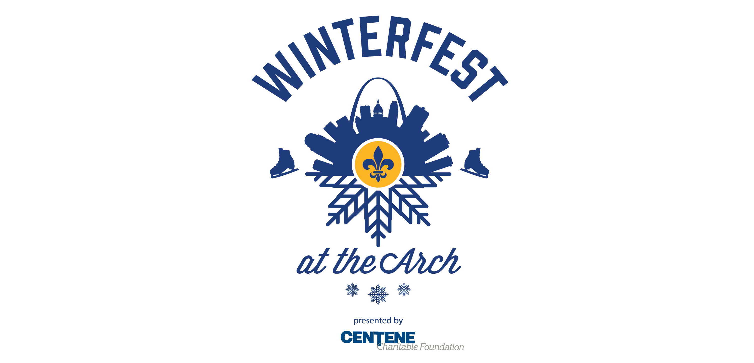 Winterfest Logo Wide - Label (3000x1446), Png Download