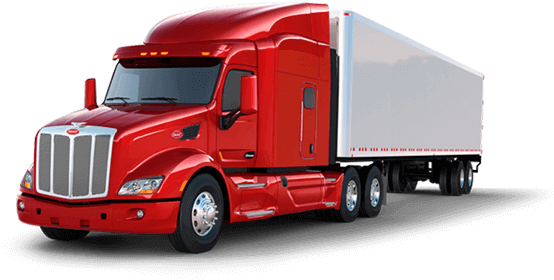 Preset Shipping Charge - Peterbilt 579 With Trailer (568x280), Png Download