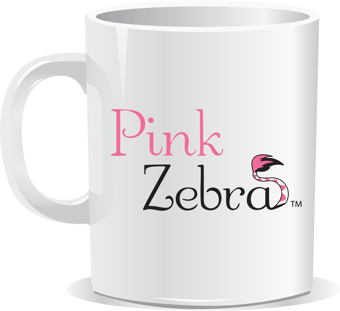 Pink Zebra Coffee Mug - Pink Zebra Independent Consultant Logo (1184x1084), Png Download