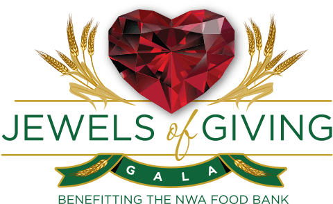 2018 Jewels Of Giving Gala - Nwa Food Bank Gala 2016 (490x371), Png Download