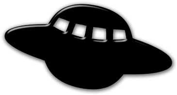Ufo Clipart Icon - Ufo Simple Transparent Background (420x420), Png Download