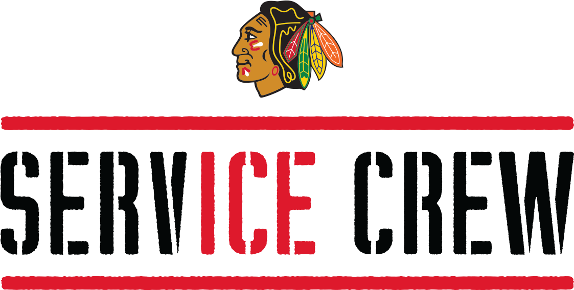 The Chicago Blackhawks Service Crew Is Designed To - Chicago Blackhawks (2608x652), Png Download