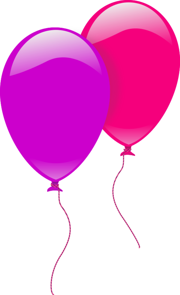 Balloon Clipart Two - Balloon Clipart (600x983), Png Download