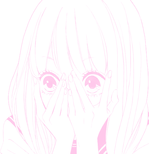 Manga Cap Girls Cute Transparent (500x519), Png Download