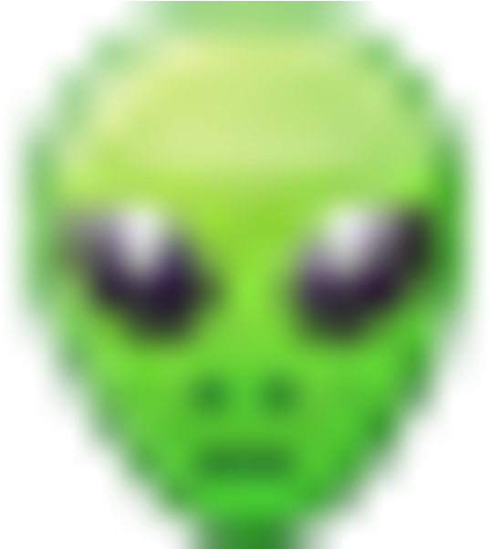 Alien Image - Close-up (600x600), Png Download