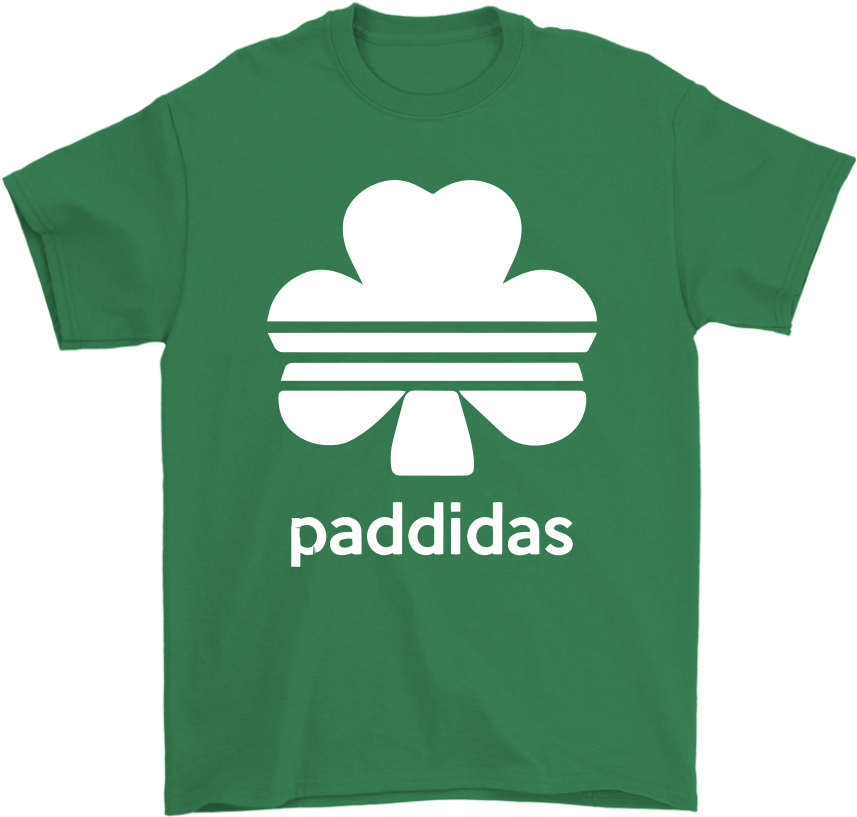 Paddidas Funny Adidas Logo Saint Patrick's Day Shirts - I M A Gamer Not Because I Have No Life (1024x1024), Png Download