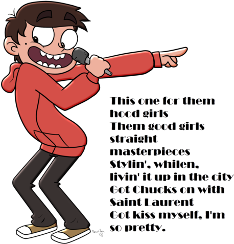 Tumblr Inline Nkrhsghavm1sphhtq - Draw Star And Marco (500x511), Png Download