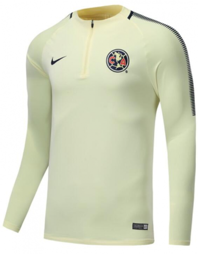 17-18 Club America Training Sports Wear Drill Top Yellow - Club América (500x500), Png Download