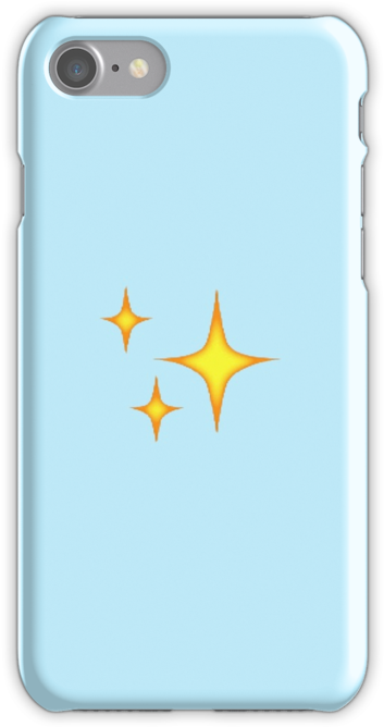 "sparkle Emoji" Iphone Cases & Skins By Lpaynew - Iphone (500x667), Png Download