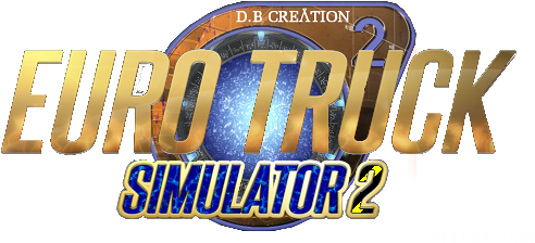Euro Truck Simulator 2 Logo Png (513x257), Png Download