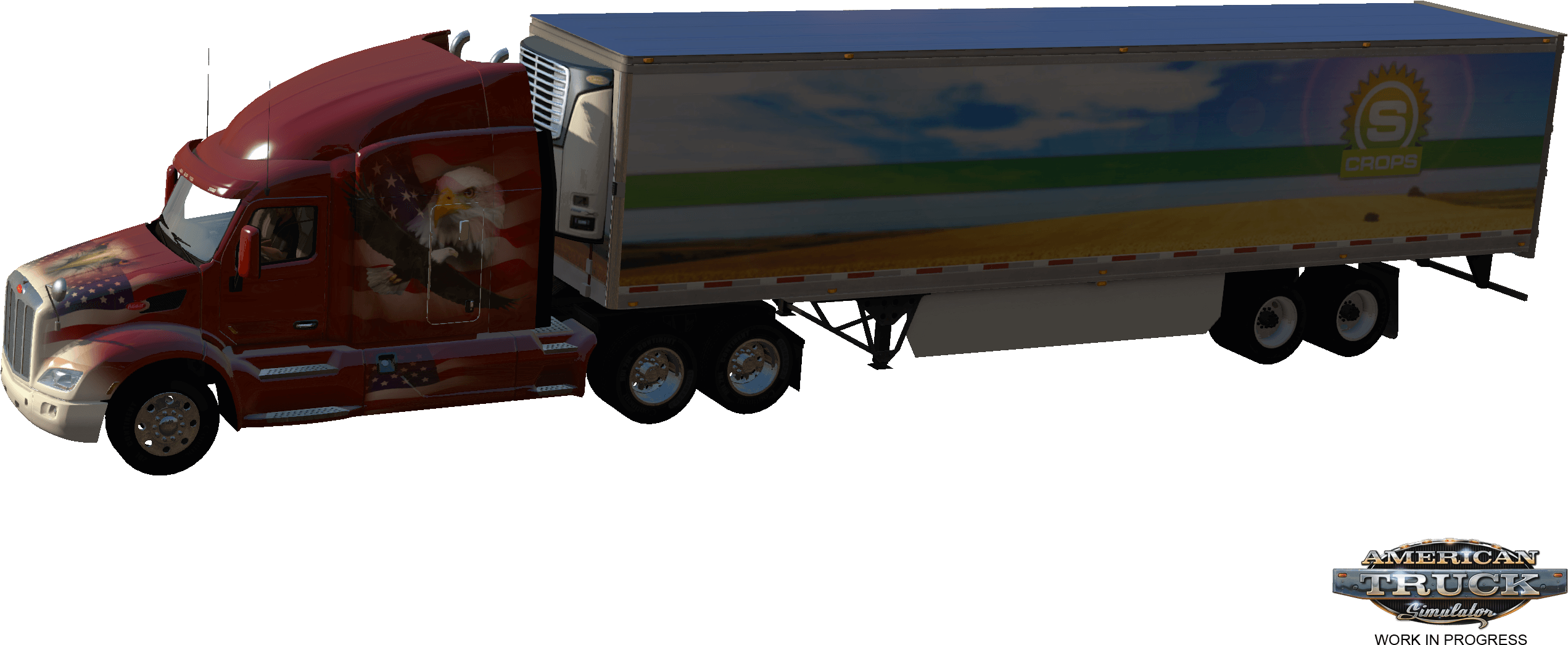 Truck Simulator (3200x1800), Png Download