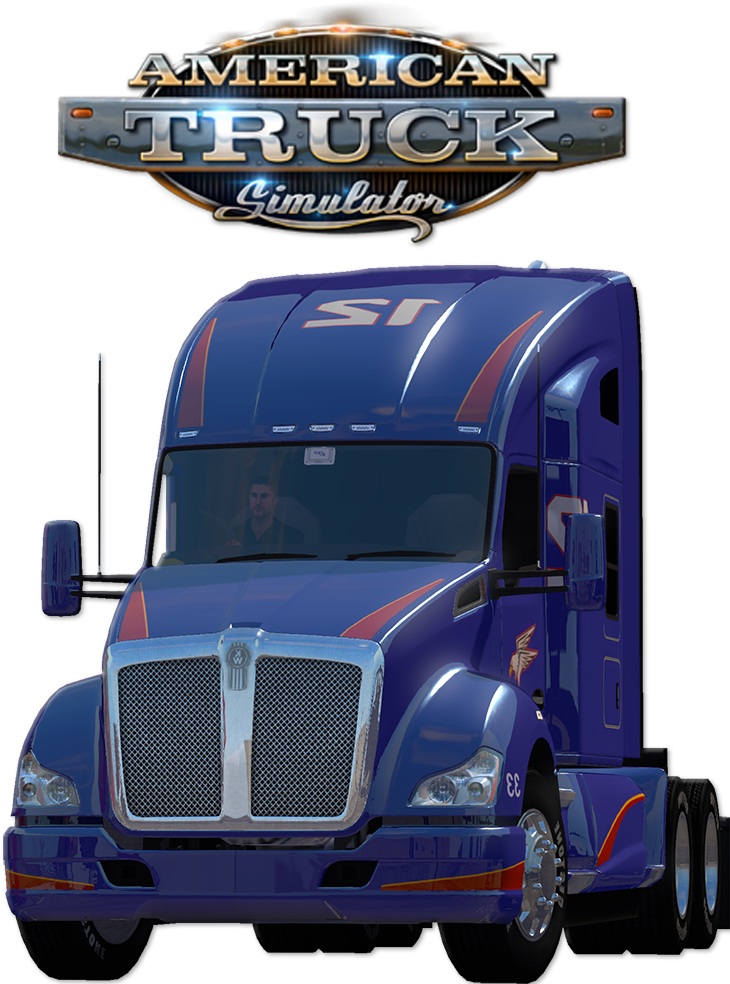 Fuentes - American Truck Simulator Game Pc (800x1018), Png Download