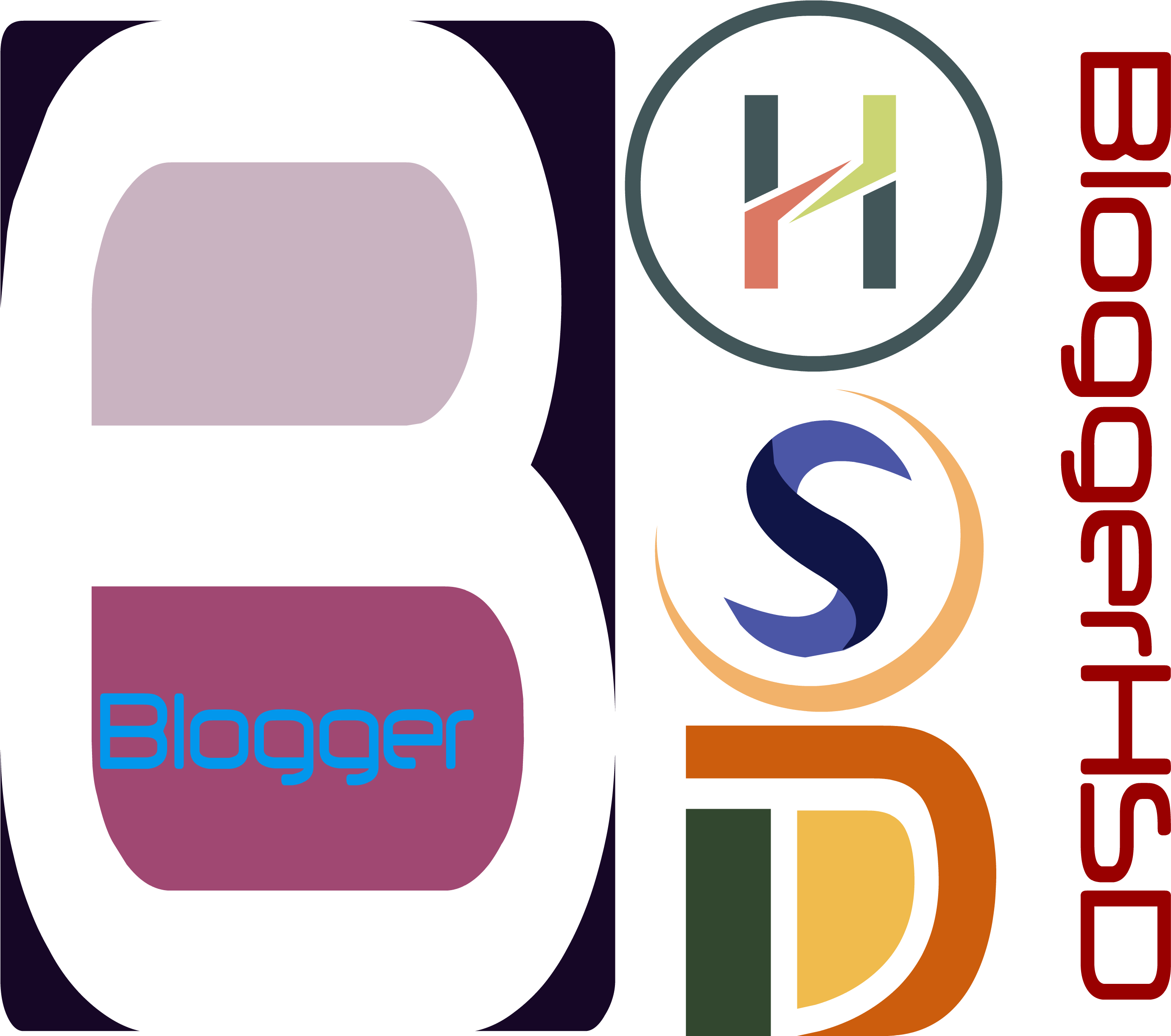 Bloggerhsd - Graphic Design (3000x2597), Png Download