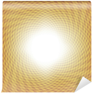 Sunburst Optical Illusion Abstract Rays, Vector - Lampshade (400x400), Png Download