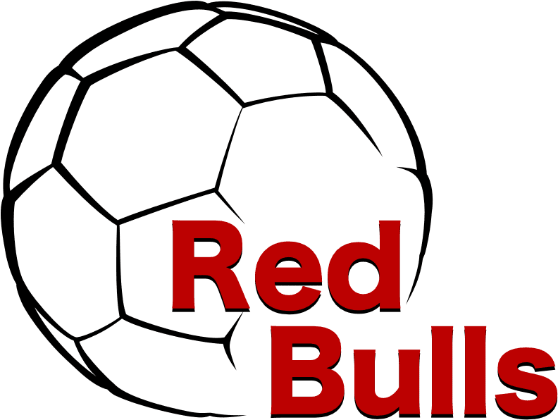 The New York Red Bulls Soccer In New York - Soccer Text (877x717), Png Download