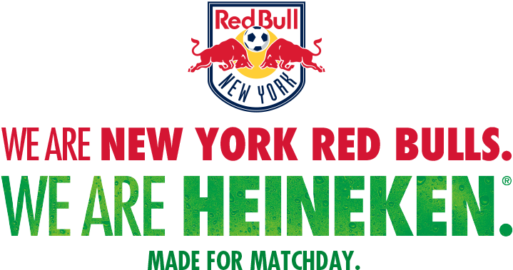 3x4 Logo Decal New York Red Bulls (719x386), Png Download