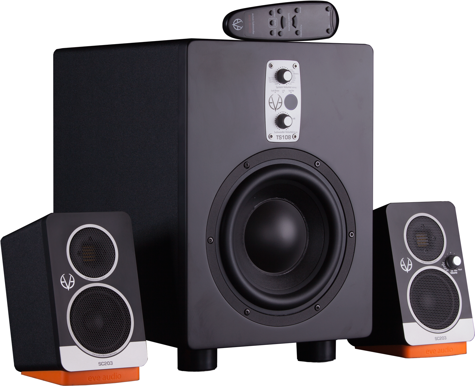 Eve Audio Hd Product Pictures - Eve Audio Ts108 8" Active Studio Subwoofer (1673x1344), Png Download