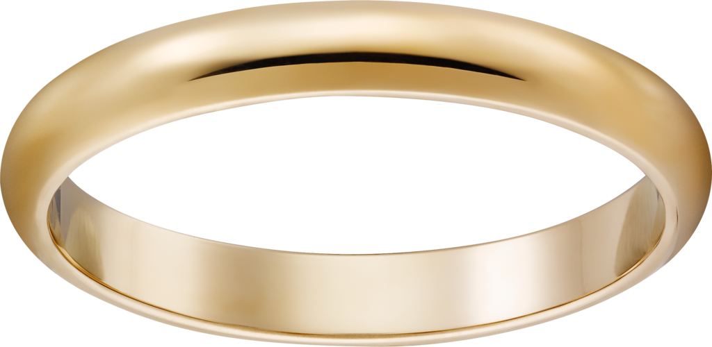1895 Wedding Bandyellow Gold - Wedding Band (1024x500), Png Download