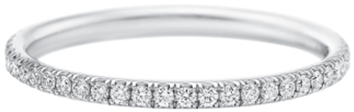 The Prettiest Delicate Wedding Bands For Modern Brides - Engagement Ring (1040x1298), Png Download