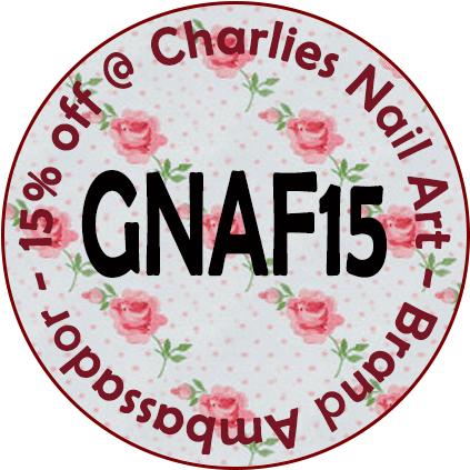 15% Off @ Charlies Nail Art - Nail (500x500), Png Download