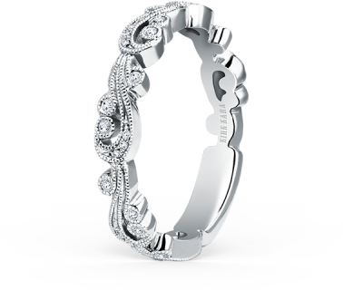 Ss6967-bs1 - Kirk Kara Wedding Band (444x444), Png Download