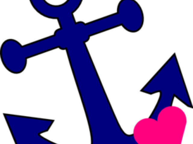 Anchor Clipart Love - Girl Nautical Clip Art (640x480), Png Download