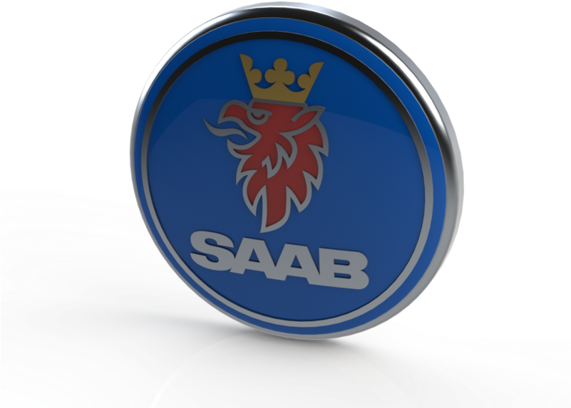 Logo Saab (800x640), Png Download