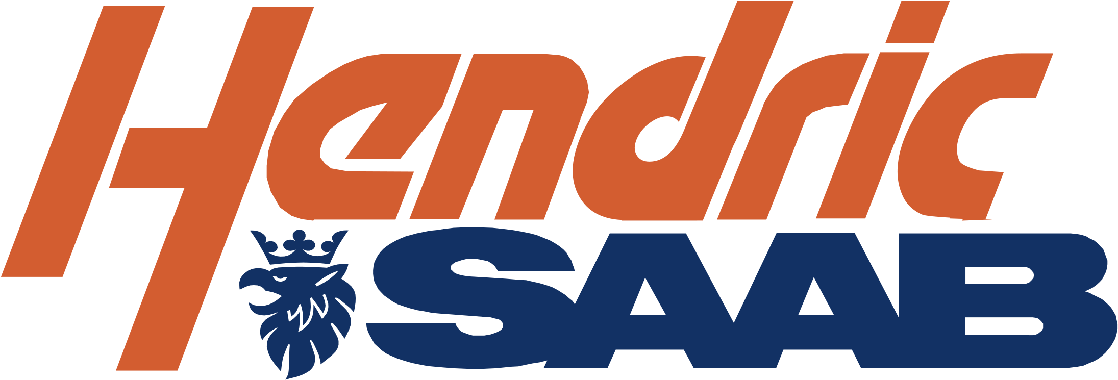 Hendrick Saab Logo Png Transparent - Hendrick Honda Charleston Logo (2400x2400), Png Download