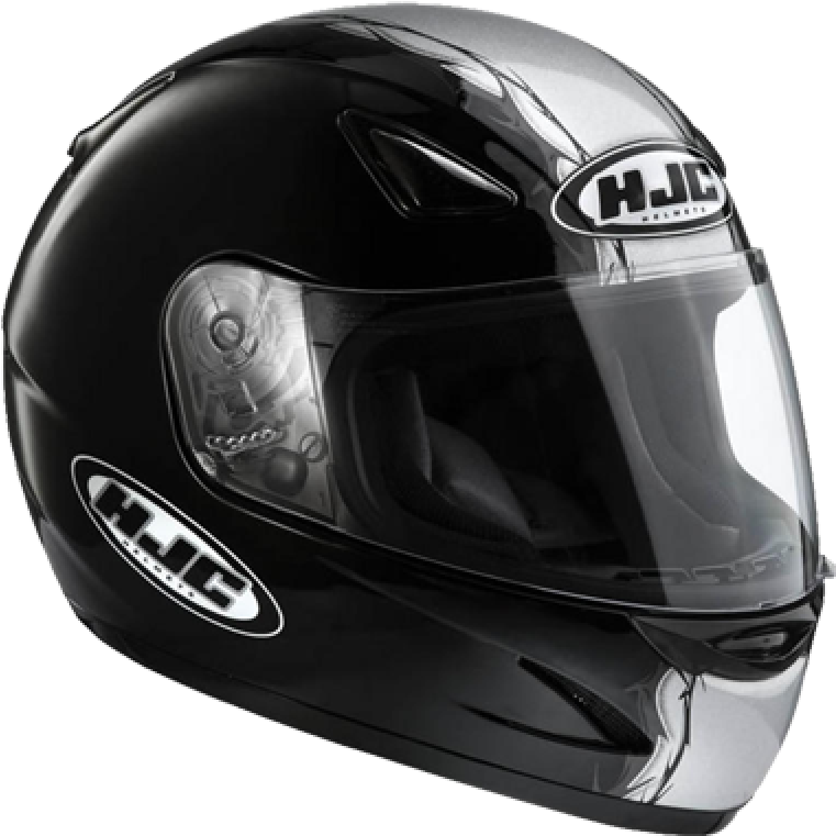 Motorcycle Helmet Png Pic - Hjc Cs-14 Integral Helmet Black In Xl (800x800), Png Download