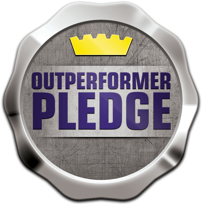 Outperformer Pledge - Dj Telly Tellz (710x710), Png Download