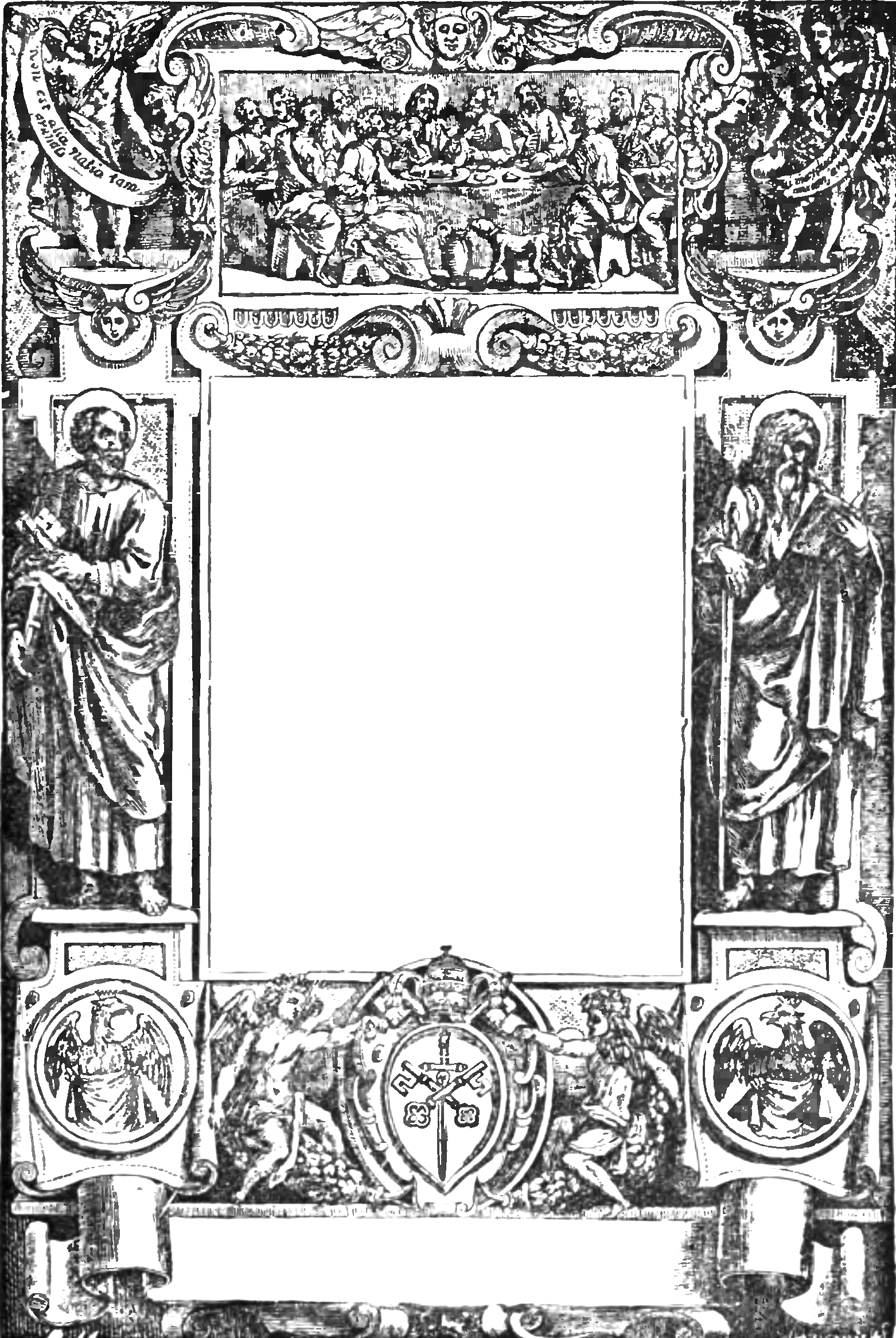 Good Friday Exeter Border - Illustration (1562x2332), Png Download