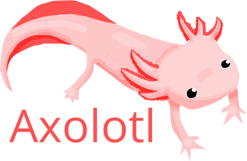 Axolotl Clipart (500x327), Png Download